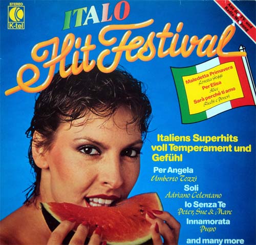 Albumcover Various International Artists - Italo Hit Festival